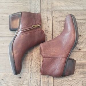 SAM EDELMAN Petty Ankle Boots Brown size 6